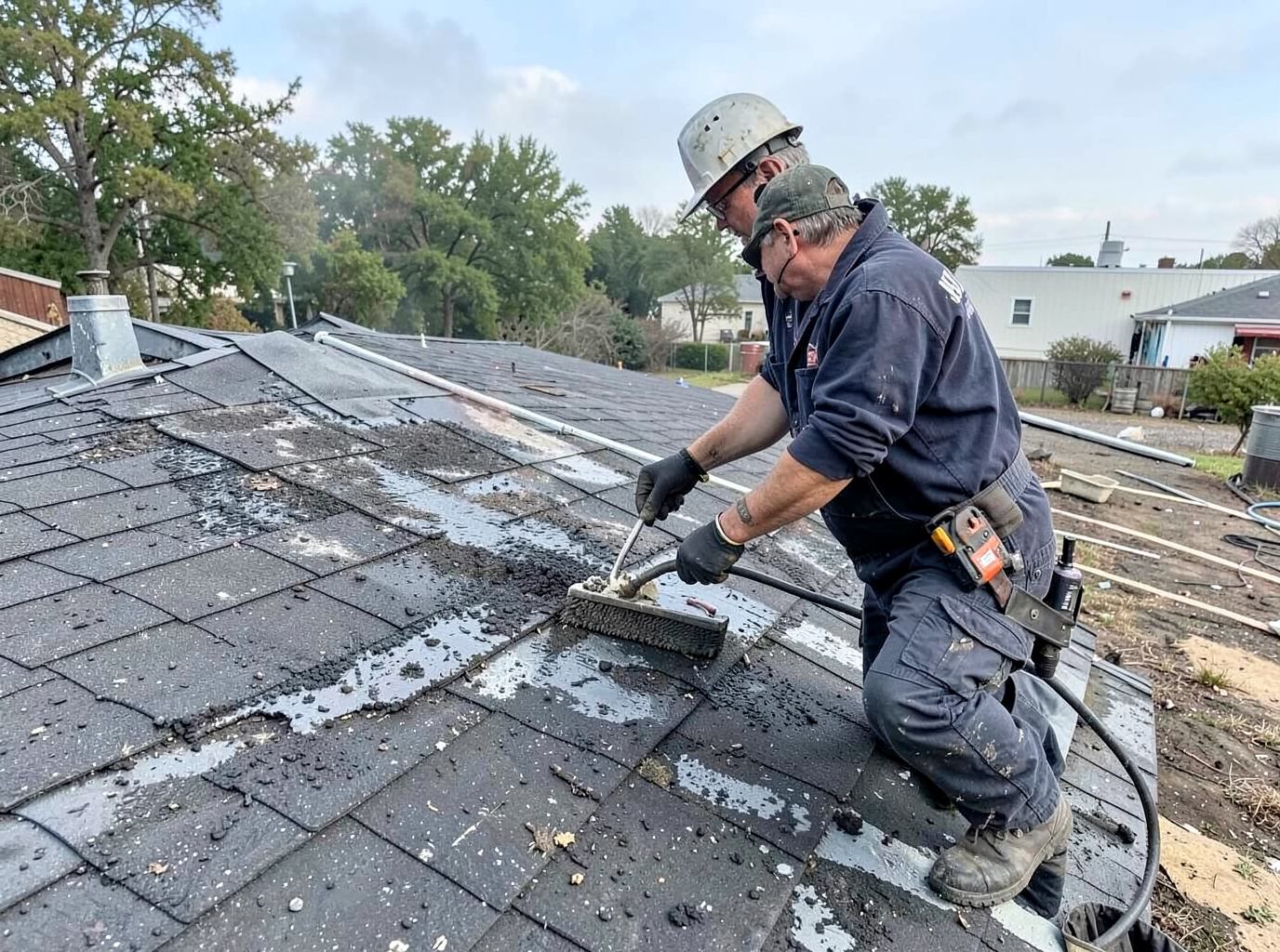 Hail Damage Roof Repair in Davenport, IA