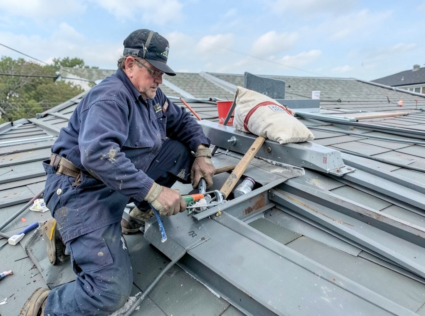 roofing contractor in Downtown Davenport, IA